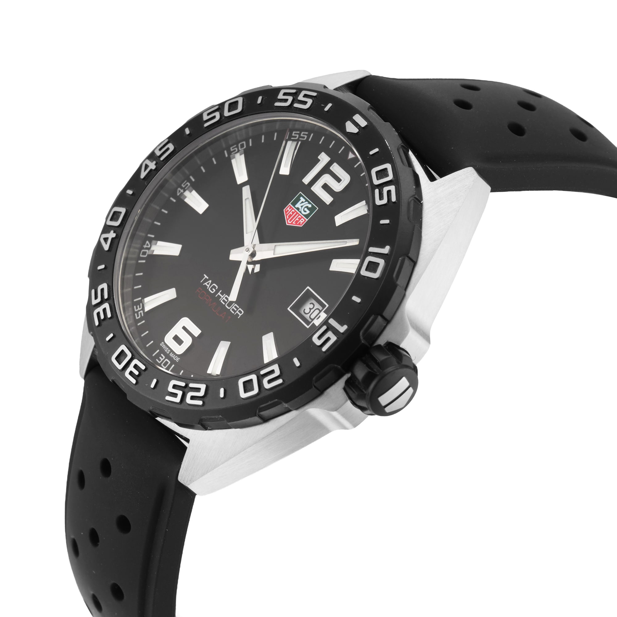 Pre-Owned TAG Heuer Formula 1 Date 41mm Stainless Steel Pre-Owned TAG Heuer Formula 1 Date 41mm Stainless Steel