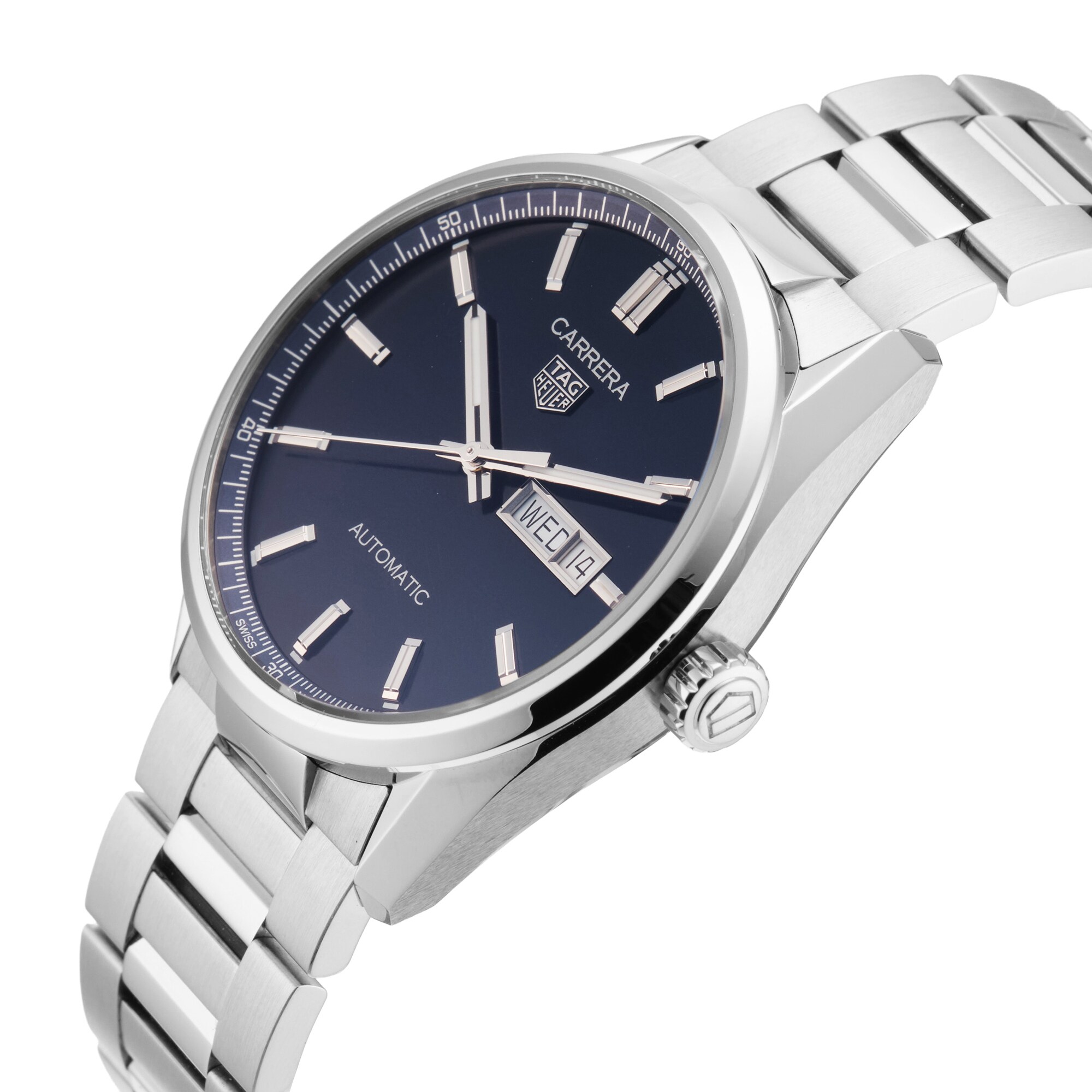 Pre-Owned TAG Heuer Carrera Day-Date 41mm Stainless Steel