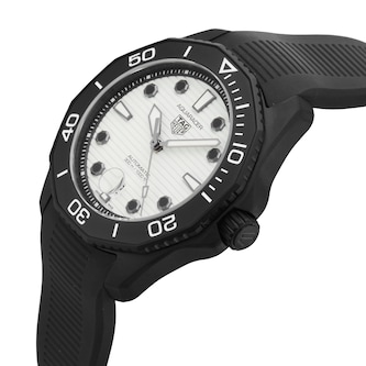 Pre-Owned TAG Heuer Aquaracer Professional 300 Date 43mm Stainless Steel and DLC Pre-Owned TAG Heuer Aquaracer Professional 300 Date 43mm Stainless Steel and DLC