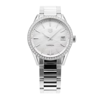 Pre-Owned TAG Heuer Carrera 36mm Stainless Steel Pre-Owned TAG Heuer Carrera 36mm Stainless Steel