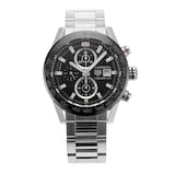 Pre-Owned TAG Heuer Carrera 43mm Stainless Steel and Ceramic