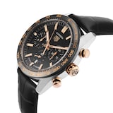 Pre-Owned TAG Heuer Carrera Chronograph Automatic 44mm Stainless Steel and Rose Gold