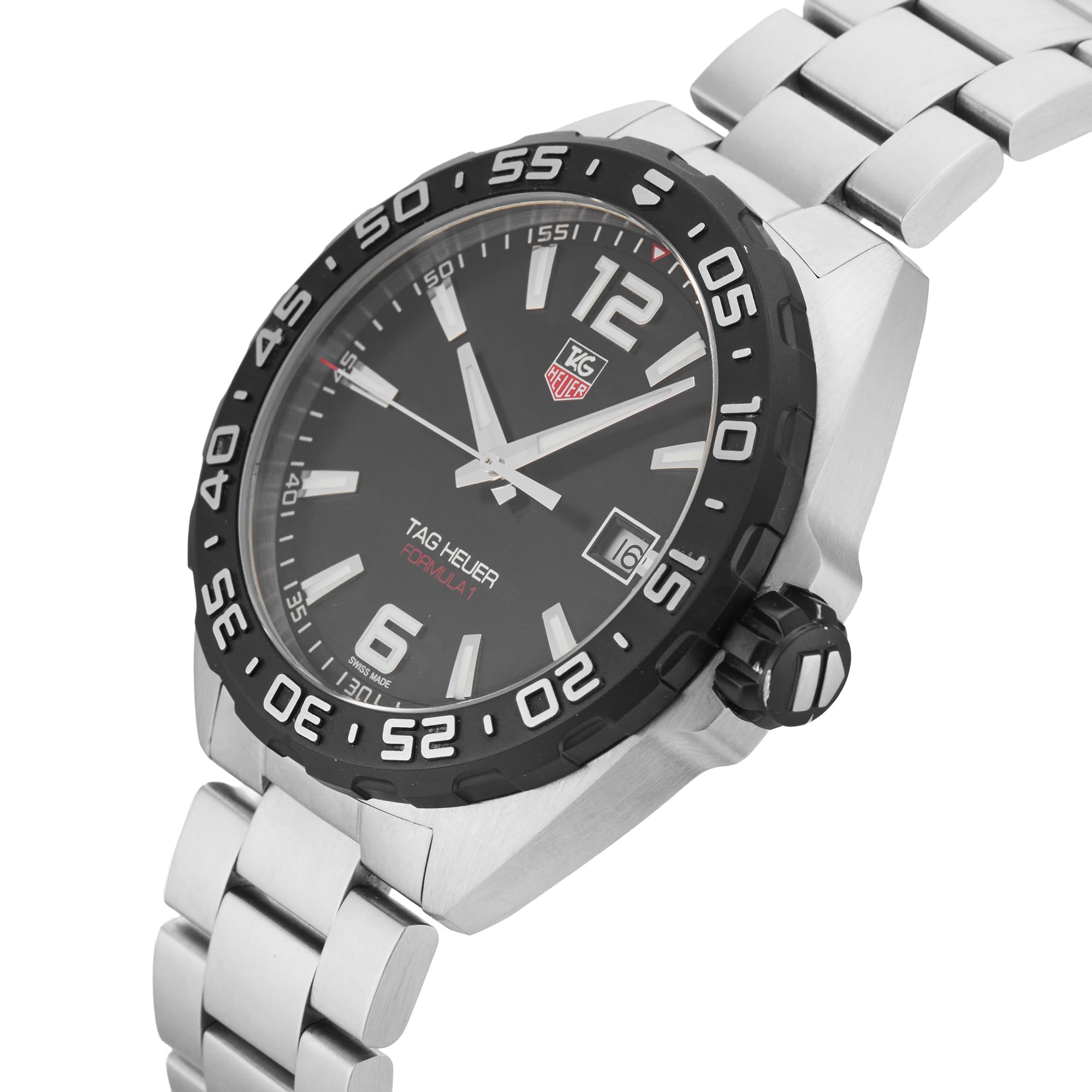 Pre-Owned TAG Heuer Formula 1 Date 41mm Stainless Steel Pre-Owned TAG Heuer Formula 1 Date 41mm Stainless Steel