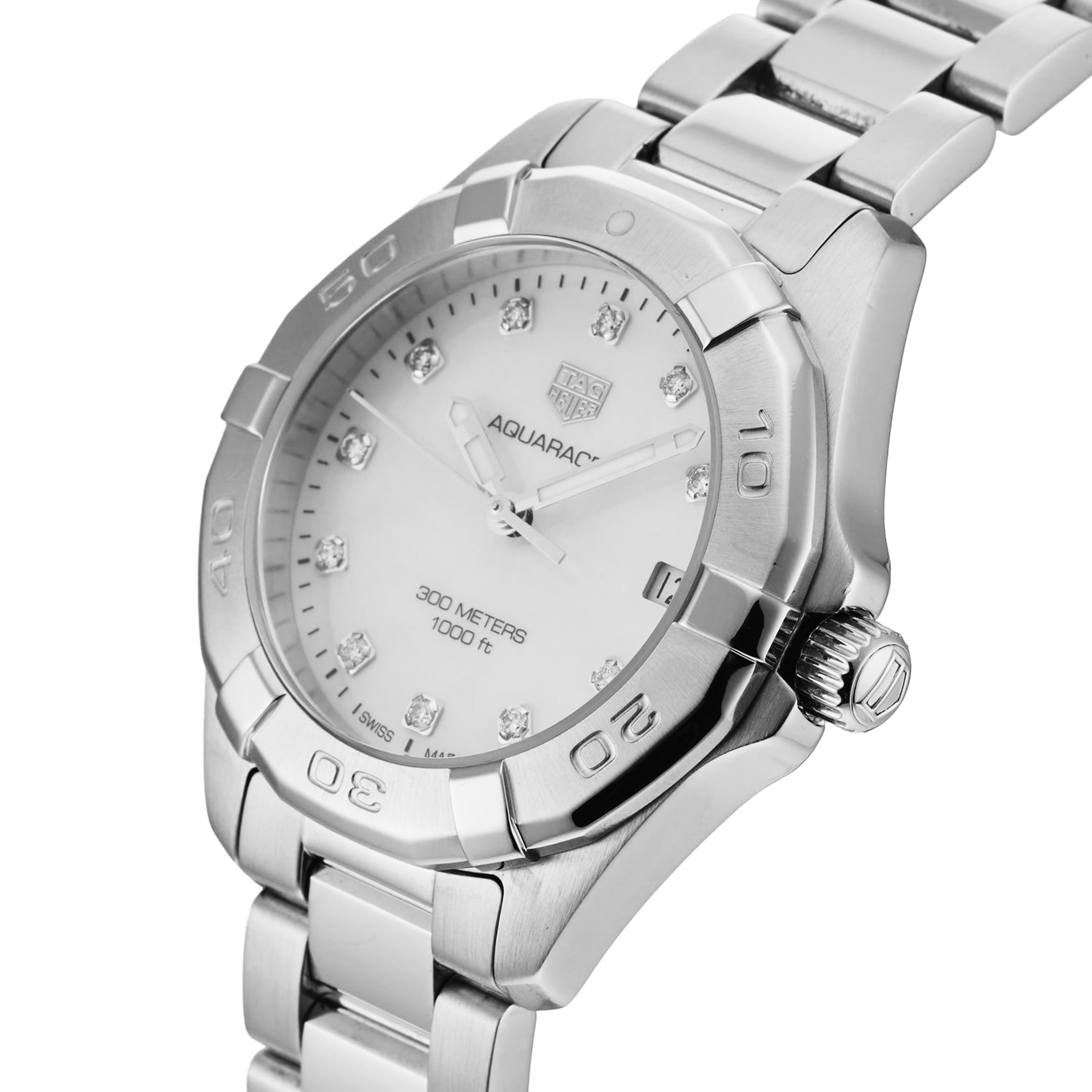 Pre-Owned TAG Heuer Aquaracer Quartz 32mm Stainless Steel Pre-Owned TAG Heuer Aquaracer Quartz 32mm Stainless Steel