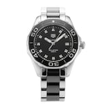 Pre-Owned TAG Heuer Aquaracer 35mm Stainless Steel and Ceramic