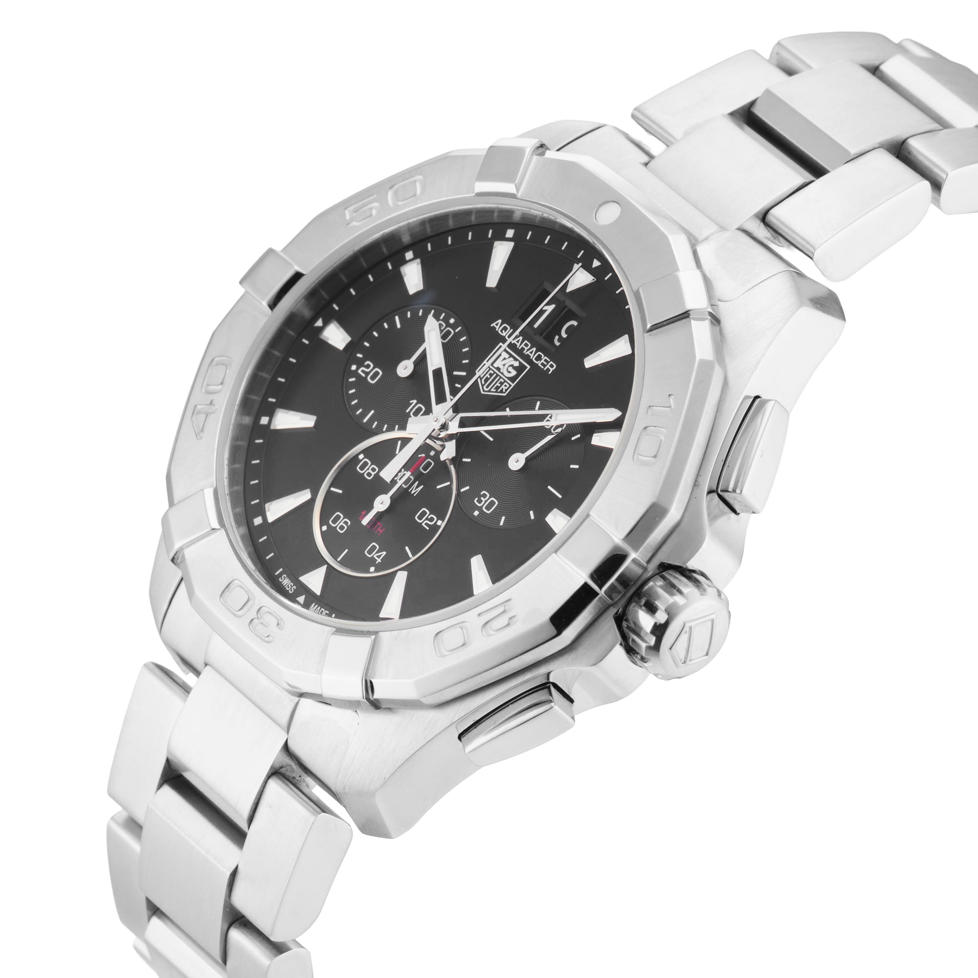 Pre-Owned TAG Heuer Aquaracer 43mm Stainless Steel