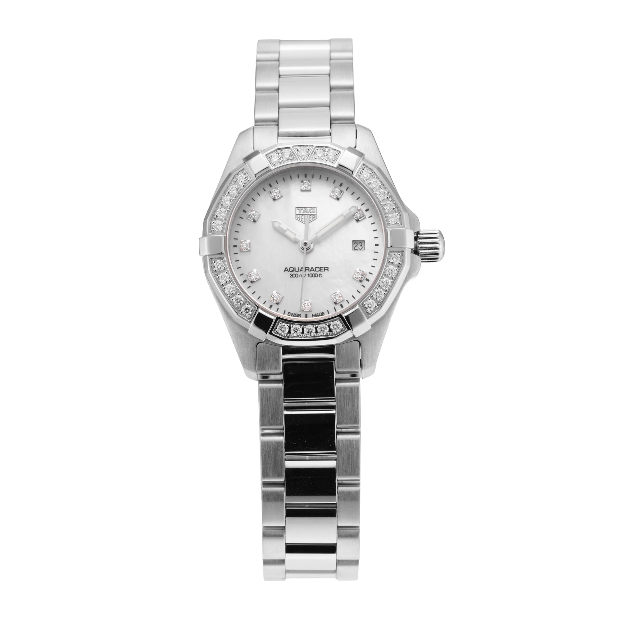 Pre-Owned TAG Heuer Aquaracer 27mm Stainless Steel Pre-Owned TAG Heuer Aquaracer 27mm Stainless Steel