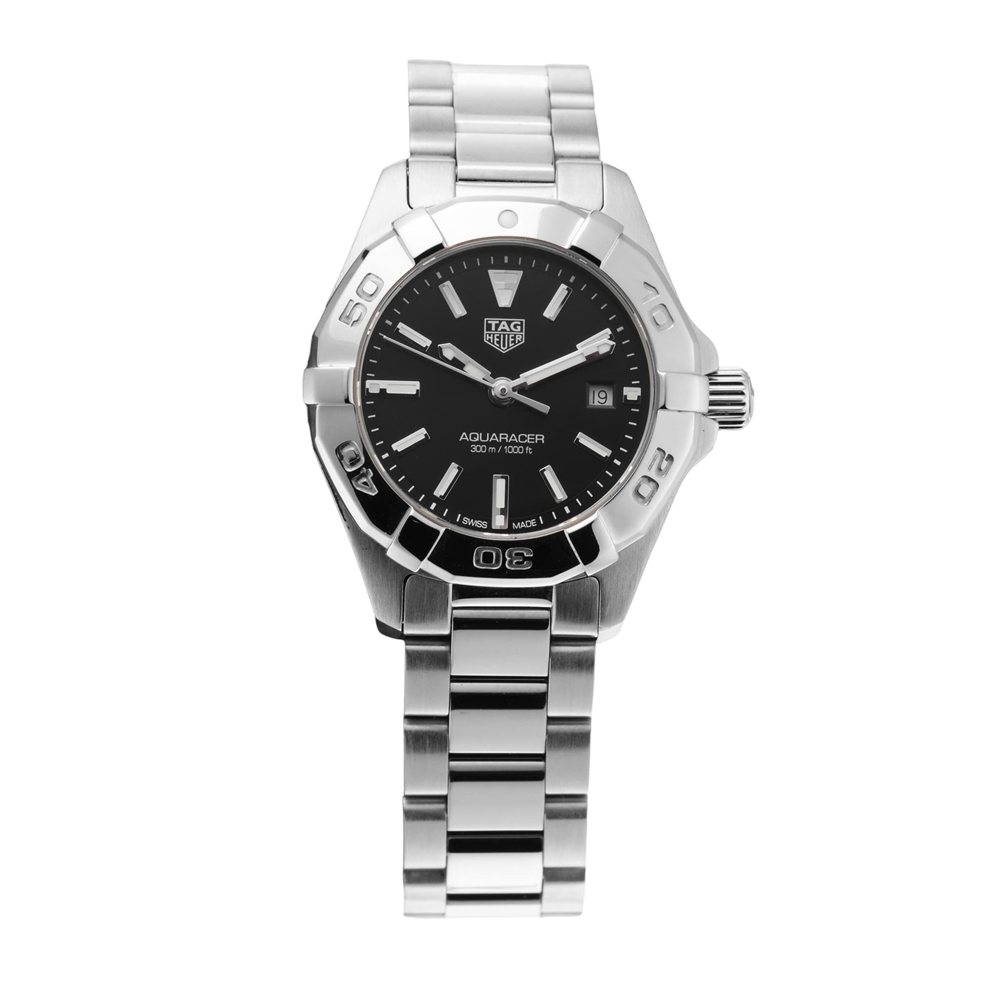 Pre-Owned TAG Heuer Aquaracer 27mm Stainless Steel Pre-Owned TAG Heuer Aquaracer 27mm Stainless Steel