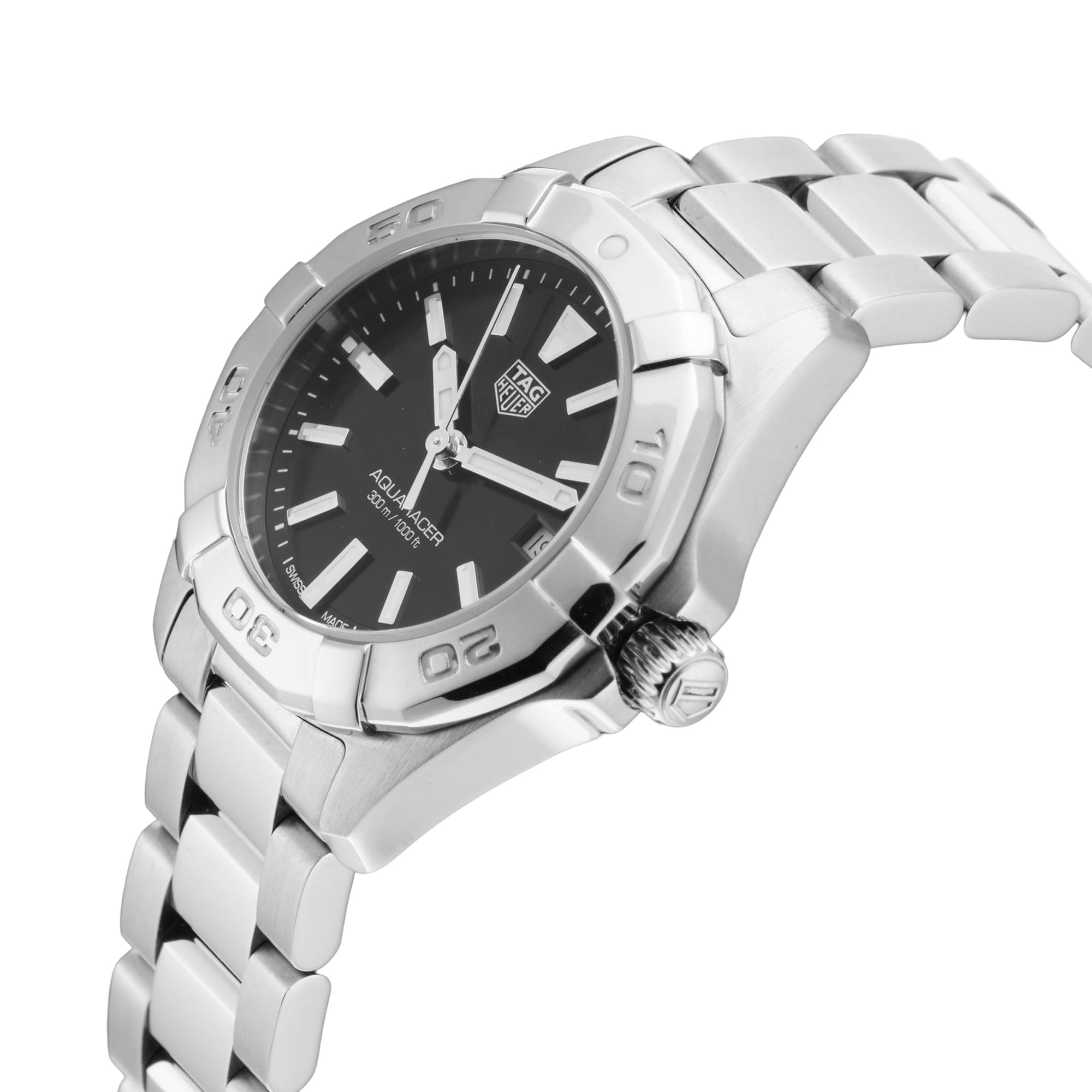 Pre-Owned TAG Heuer Aquaracer 27mm Stainless Steel Pre-Owned TAG Heuer Aquaracer 27mm Stainless Steel
