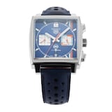 Pre-Owned TAG Heuer Monaco Chronograph X Gulf 39mm Stainless Steel