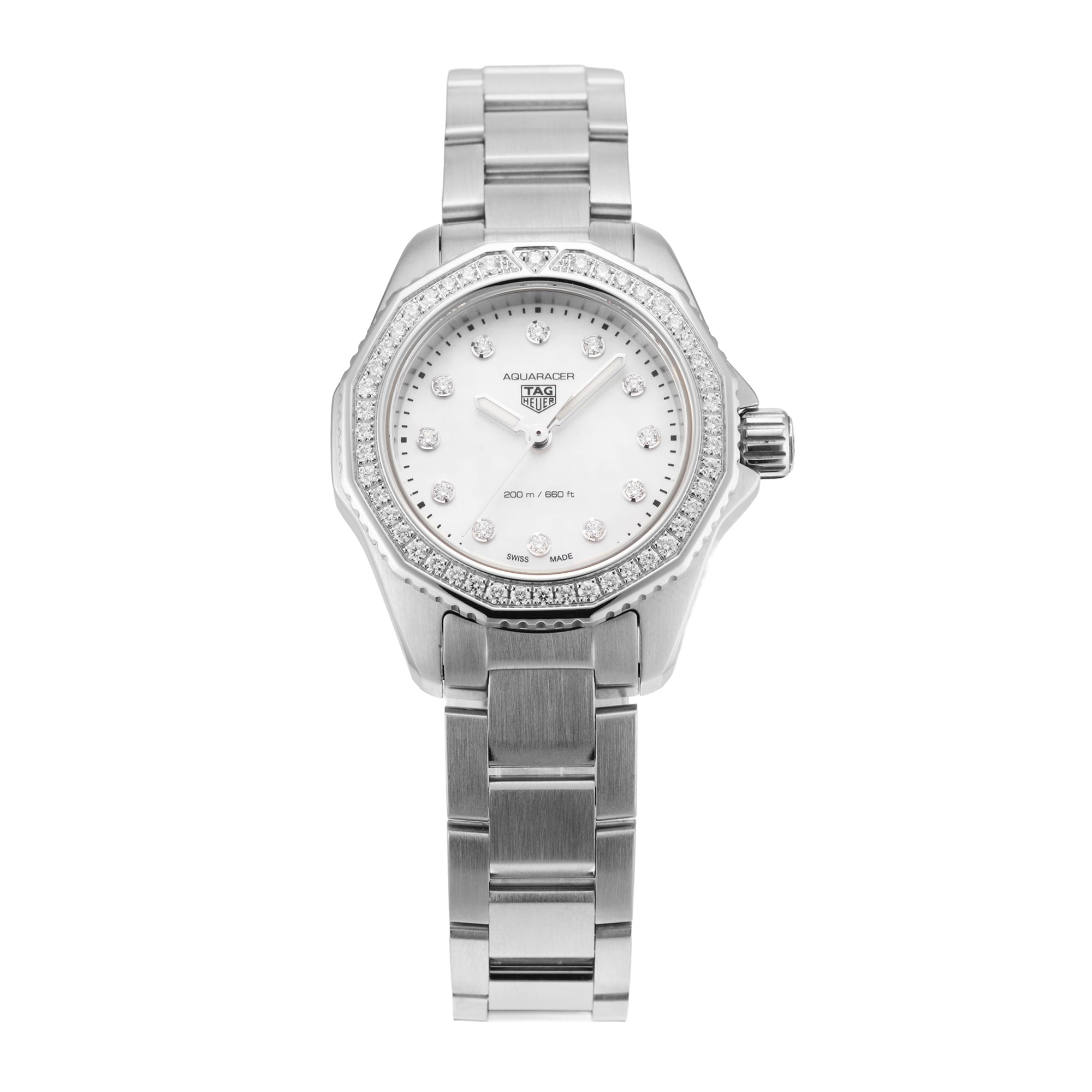 Pre-Owned TAG Heuer Aquaracer Professional 200 30mm Stainless Steel Pre-Owned TAG Heuer Aquaracer Professional 200 30mm Stainless Steel
