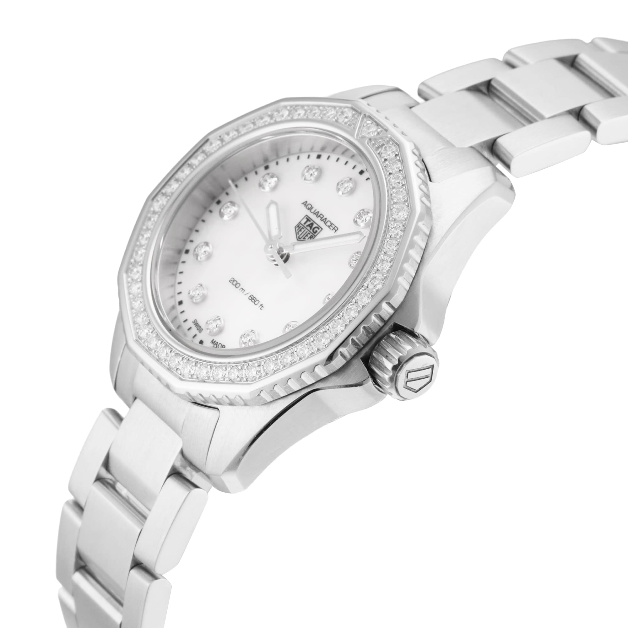Pre-Owned TAG Heuer Aquaracer Professional 200 30mm Stainless Steel Pre-Owned TAG Heuer Aquaracer Professional 200 30mm Stainless Steel