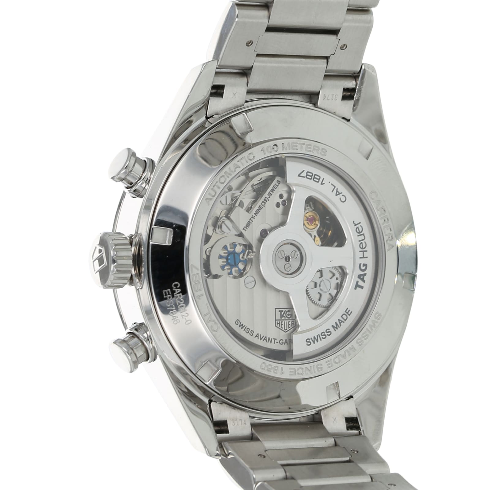 Pre-Owned TAG Heuer Pre-Owned TAG Heuer Carrera Calibre 1887 Mens Watch CAR2012