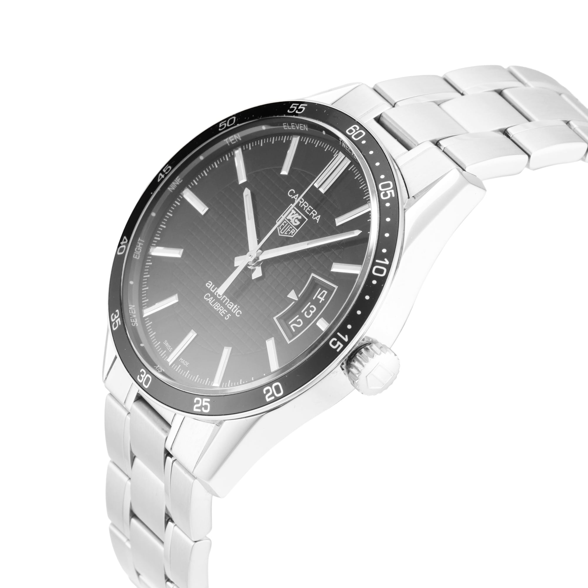 Pre-Owned TAG Heuer Carrera Calibre 5 39mm Stainless Steel