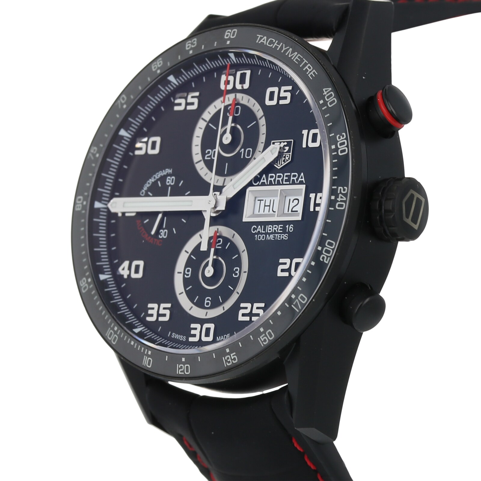 Pre-Owned TAG Heuer Pre-Owned TAG Heuer Carrera Day-Date Mens Watch CV2A81