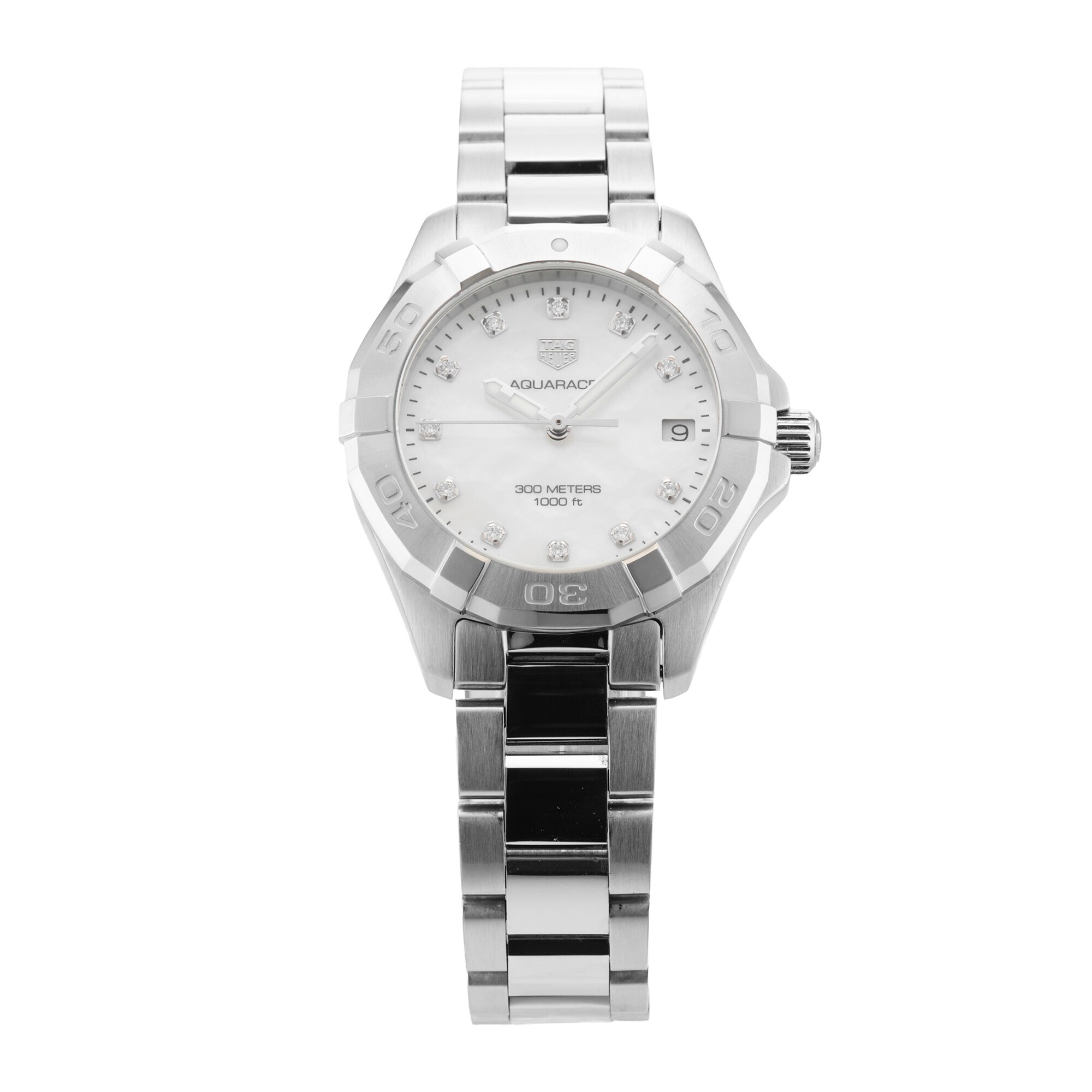 Pre-Owned TAG Heuer Aquaracer Quartz 32MM Stainless Steel Pre-Owned TAG Heuer Aquaracer Quartz 32MM Stainless Steel