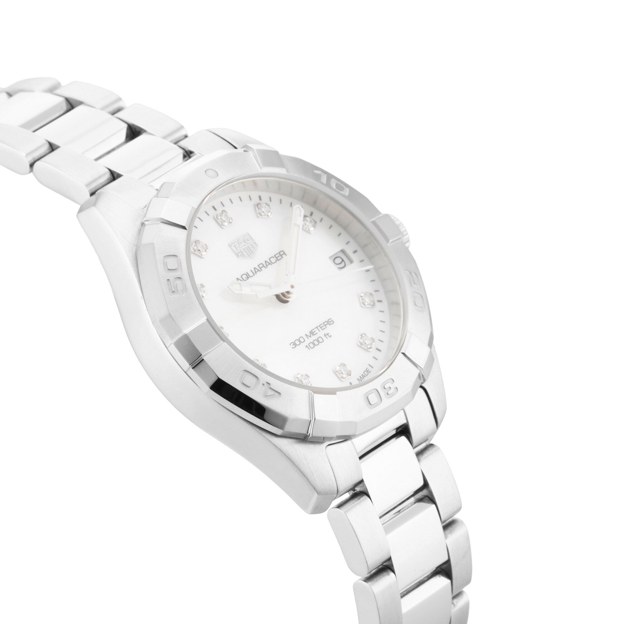 Pre-Owned TAG Heuer Aquaracer Quartz 32MM Stainless Steel Pre-Owned TAG Heuer Aquaracer Quartz 32MM Stainless Steel