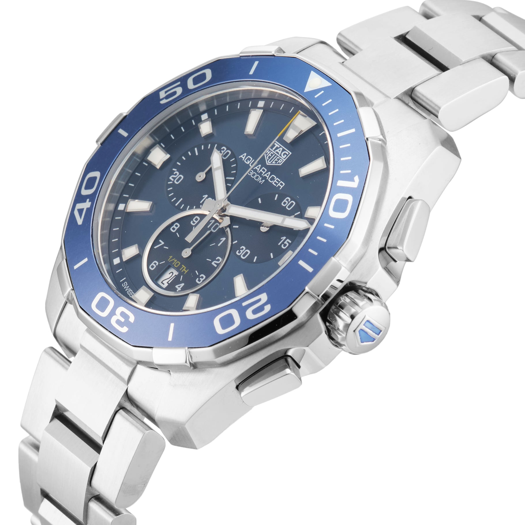 Pre-Owned TAG Heuer Aquaracer 43mm Stainless Steel