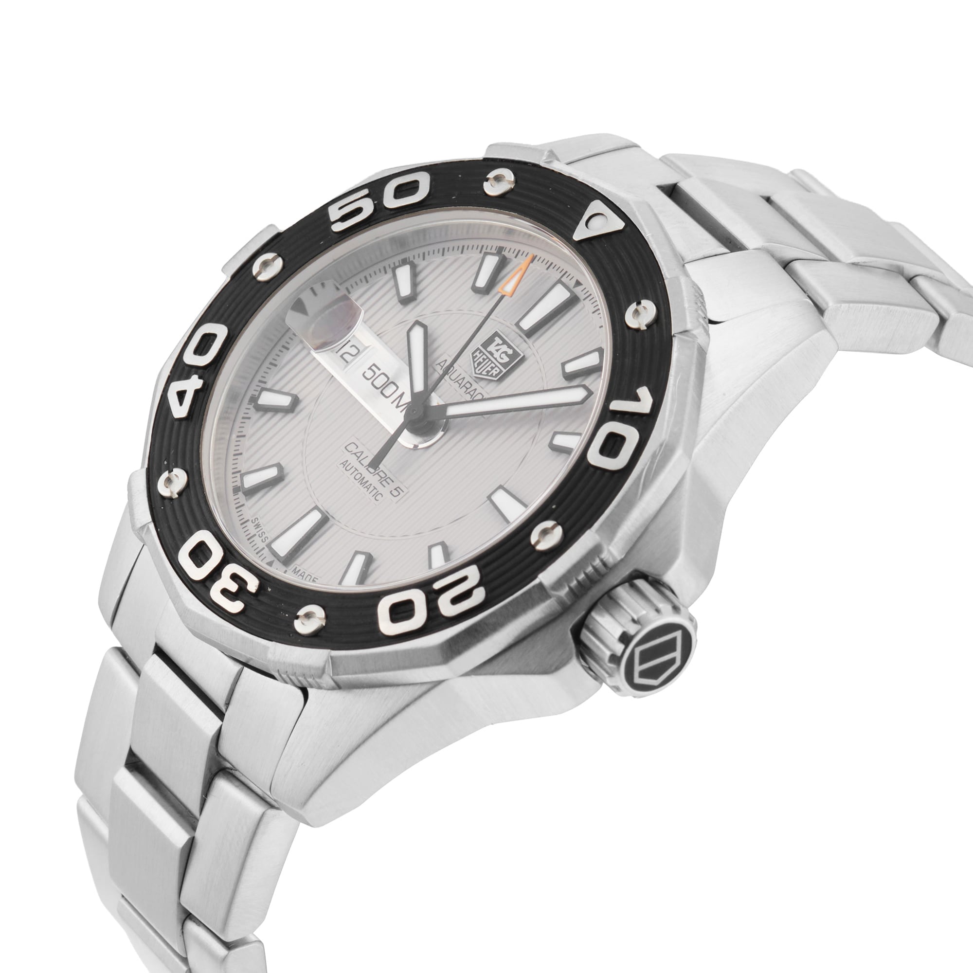 Pre-Owned TAG Heuer Pre-Owned TAG Heuer Aquaracer 43mm Stainless Steel  WAJ2111.BA0870