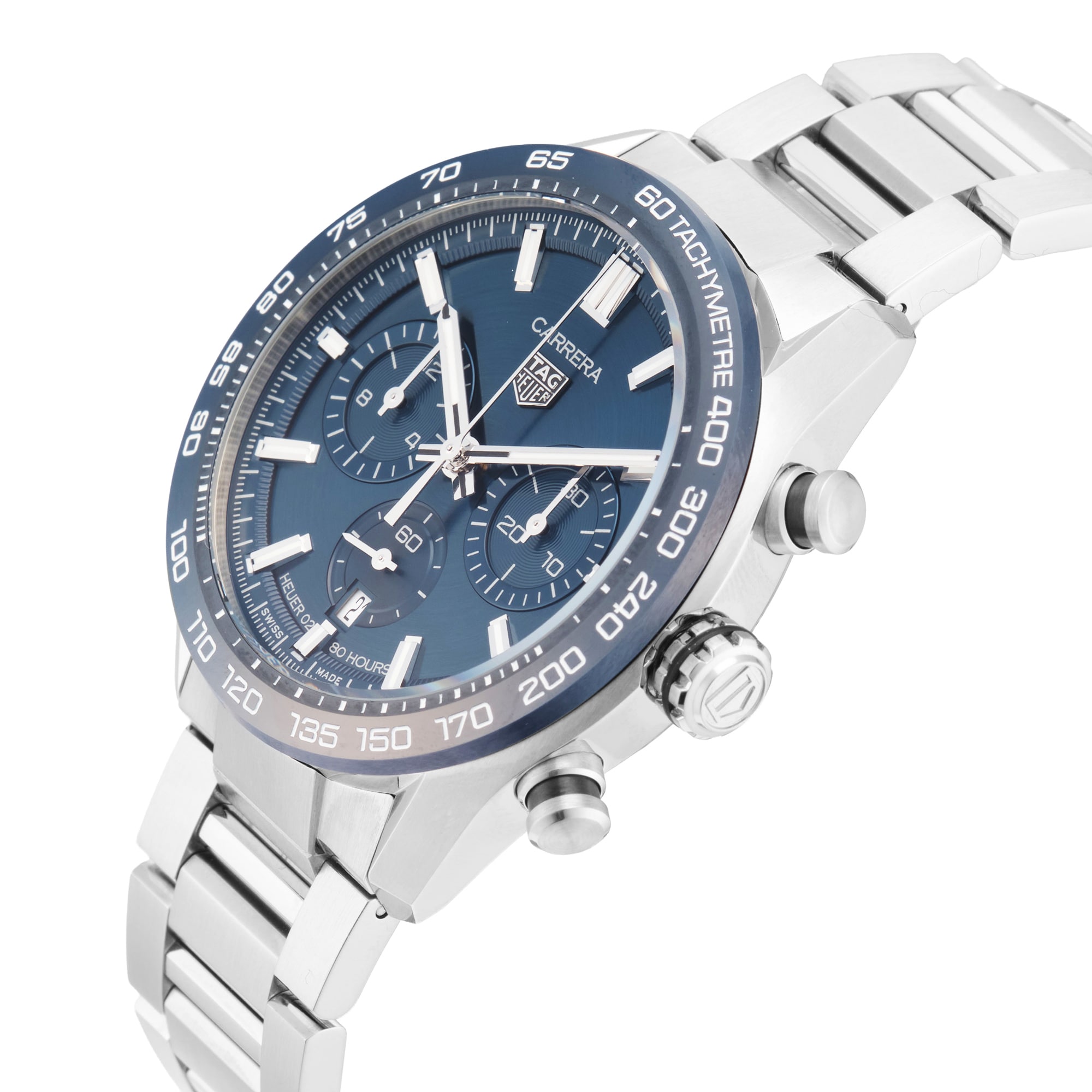 Pre-Owned TAG Heuer Carrera 44mm Stainless Steel