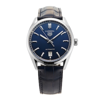 Pre-Owned TAG Heuer Carrera Date Automatic 39 mm Stainless Steel