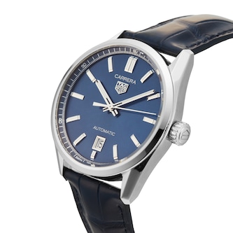 Pre-Owned TAG Heuer Carrera Date Automatic 39 mm Stainless Steel