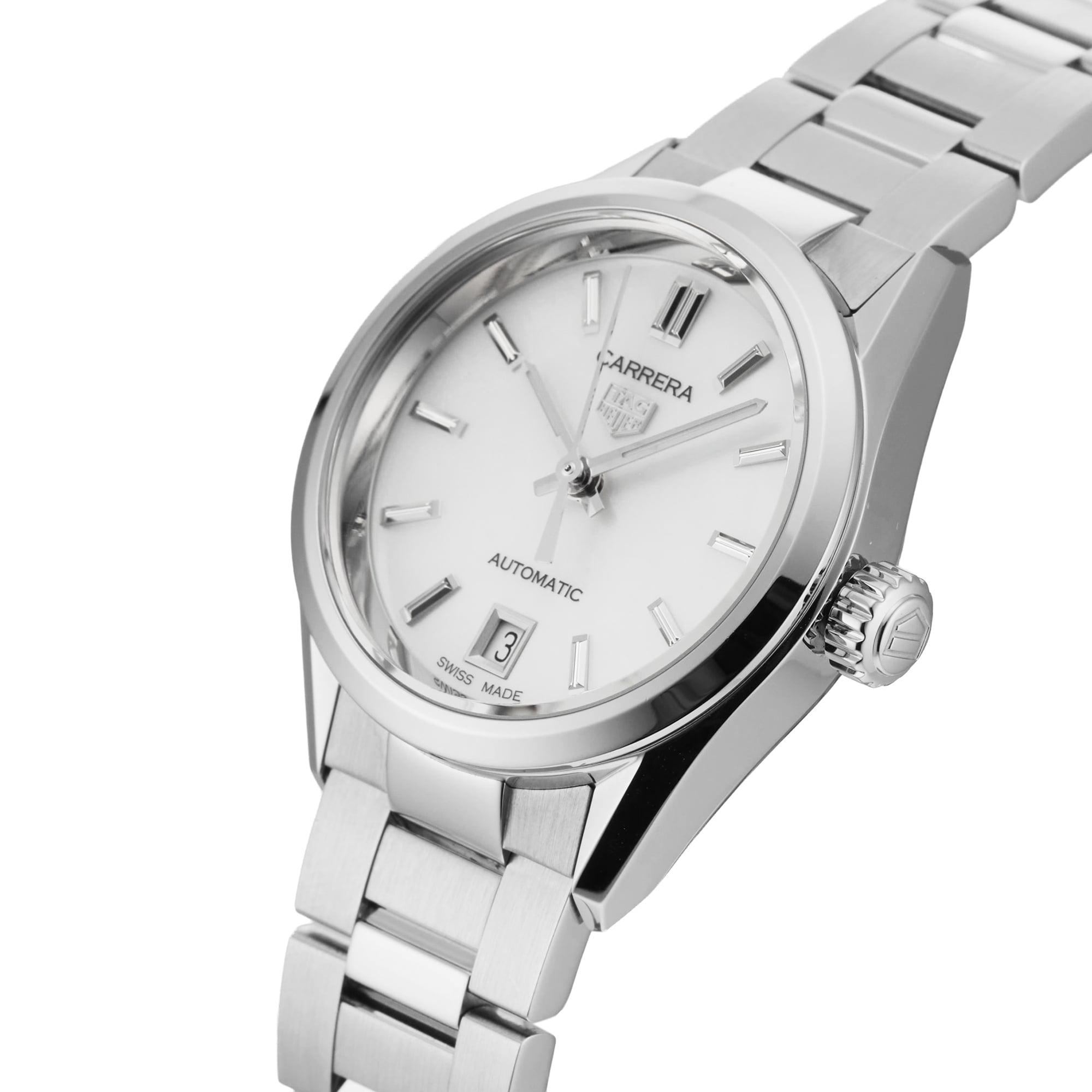 Pre-Owned TAG Heuer Carrera Date Automatic 29mm Stainless Steel