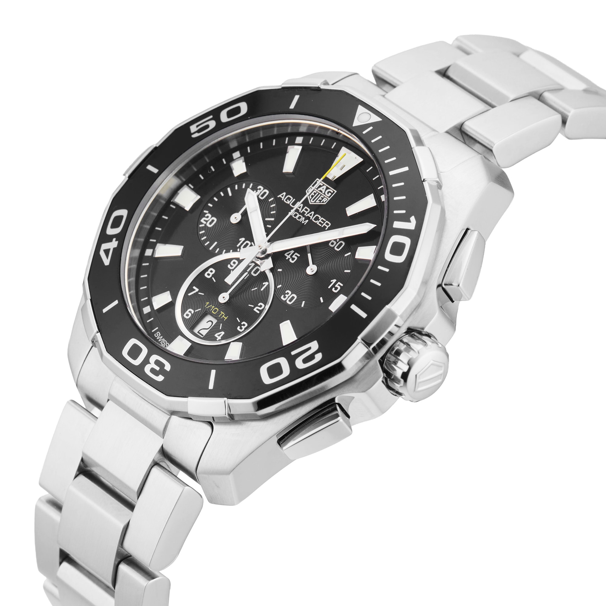 Pre-Owned TAG Heuer Aquaracer 43mm Stainless Steel Pre-Owned TAG Heuer Aquaracer 43mm Stainless Steel