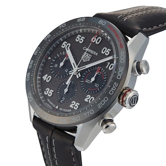 Pre-Owned TAG Heuer Carrera Chronograph X Porsche 44mm Stainless Steel
