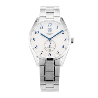 Pre-Owned TAG Heuer Carrera 39mm Stainless Steel Pre-Owned TAG Heuer Carrera 39mm Stainless Steel