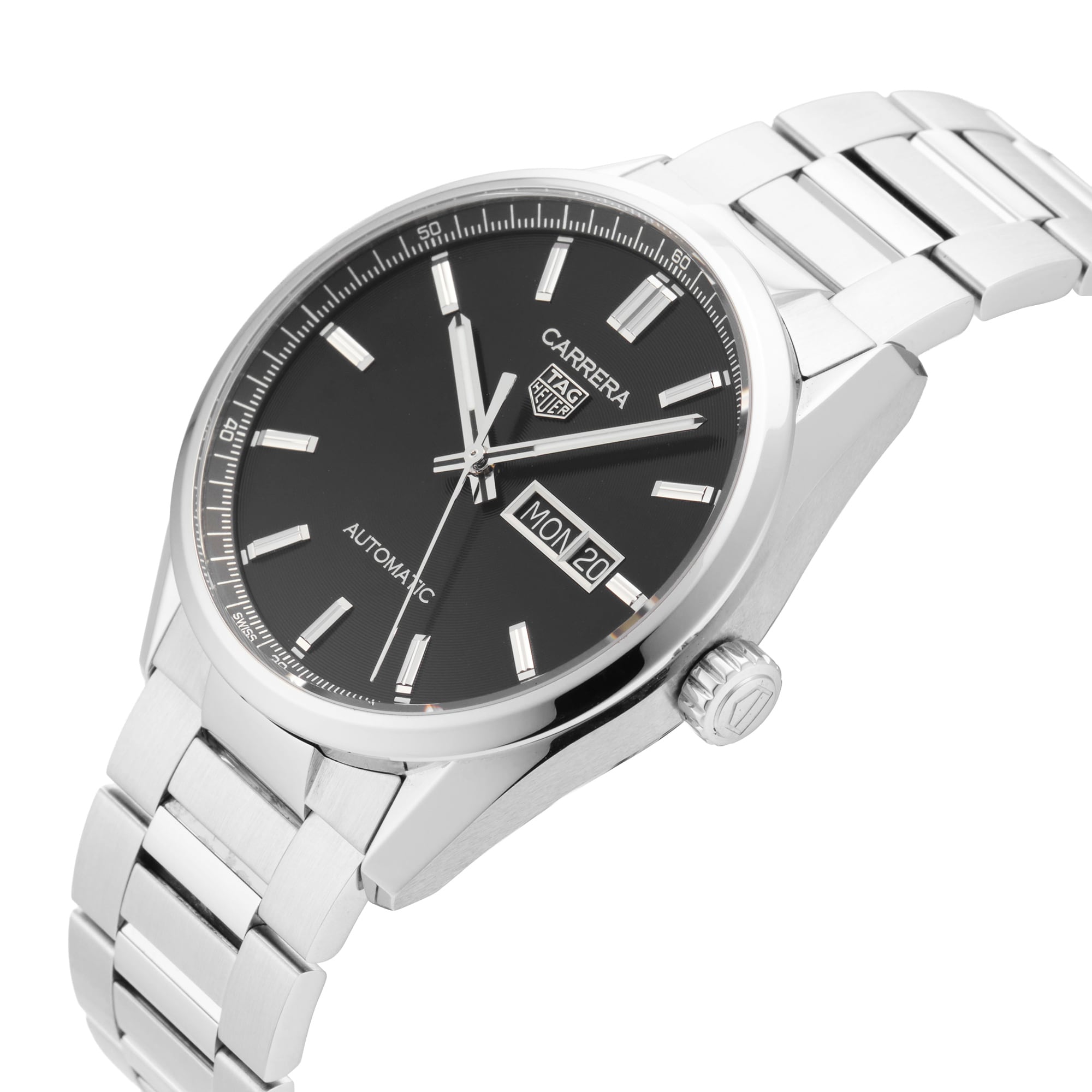 Pre-Owned TAG Heuer Carrera Day-Date 41mm Stainless Steel