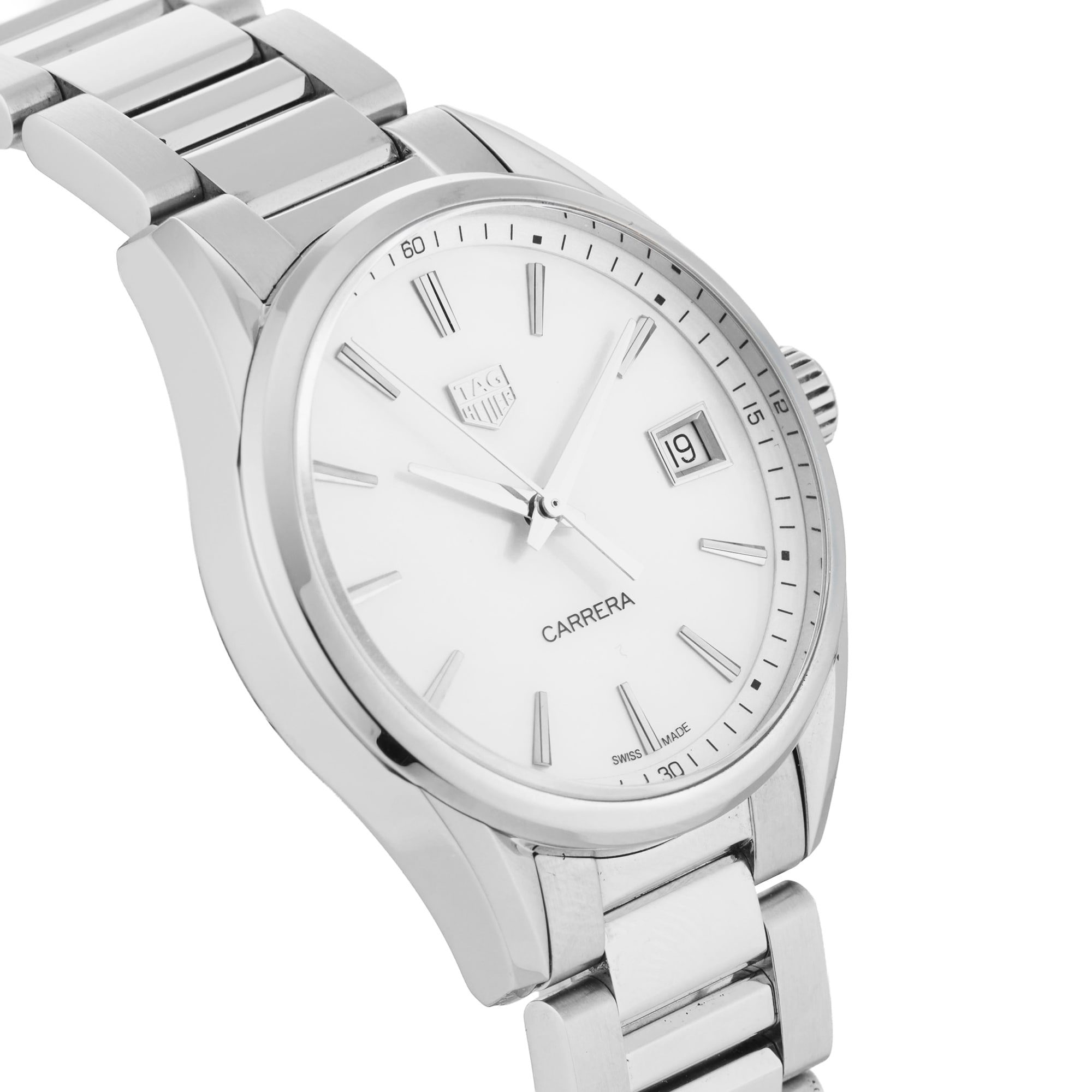 Pre-Owned TAG Heuer Carrera 36mm Stainless Steel Pre-Owned TAG Heuer Carrera 36mm Stainless Steel