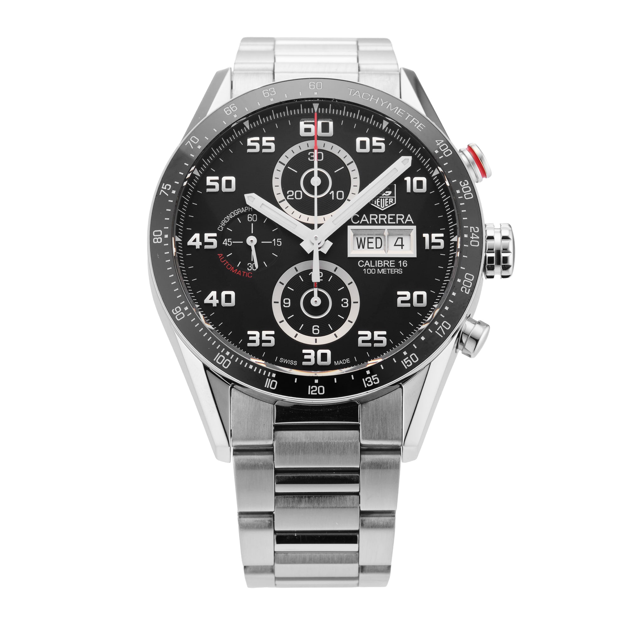 Pre-Owned TAG Heuer Carrera 43mm Stainless Steel Pre-Owned TAG Heuer Carrera 43mm Stainless Steel