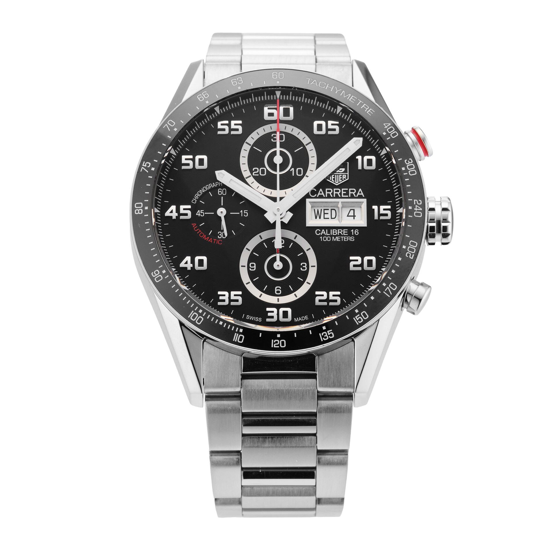 Pre-Owned TAG Heuer Carrera 43mm Stainless Steel Pre-Owned TAG Heuer Carrera 43mm Stainless Steel
