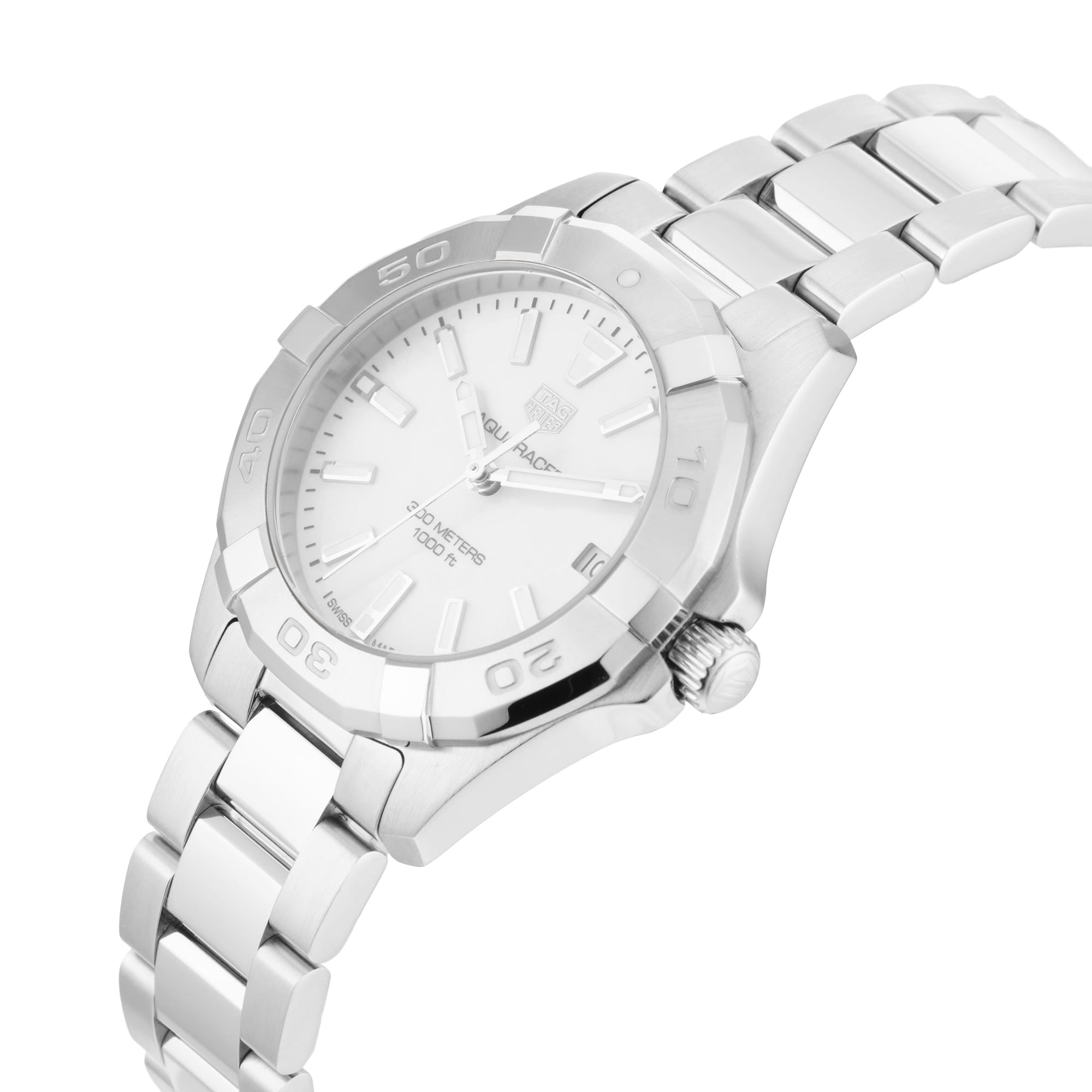 Pre-Owned TAG Heuer Aquaracer 32mm Stainless Steel Pre-Owned TAG Heuer Aquaracer 32mm Stainless Steel