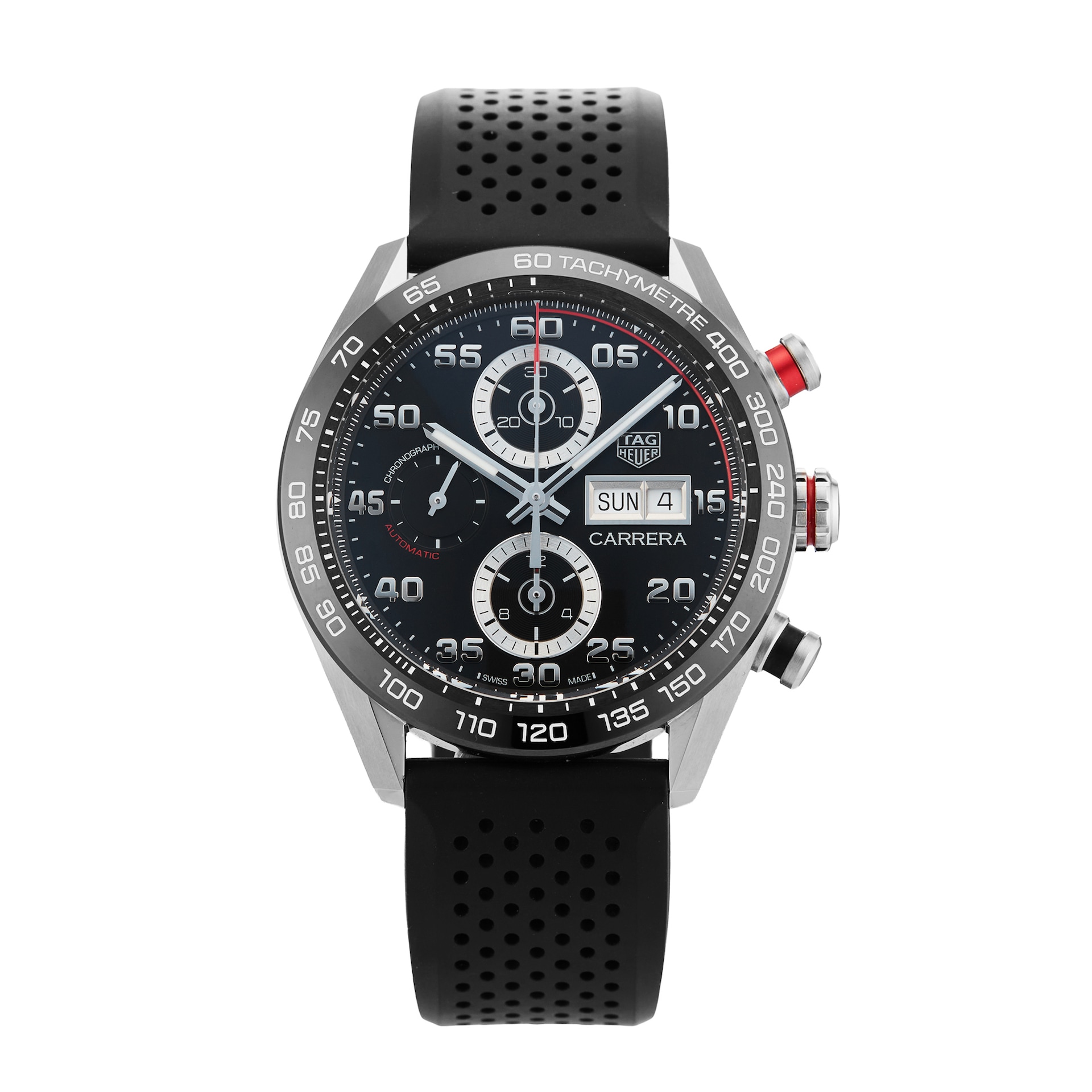 Pre-Owned TAG Heuer Carrera Chronograph 44mm Stainless Steel CBN2A1AA.FT6228 Pre-Owned TAG Heuer Carrera Chronograph 44mm Stainless Steel CBN2A1AA.FT6228