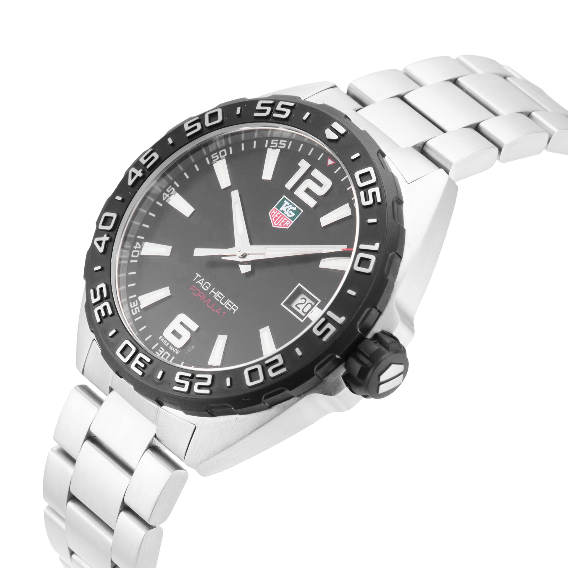 Pre-Owned TAG Heuer Formula 1 Date 41mm Stainless Steel Pre-Owned TAG Heuer Formula 1 Date 41mm Stainless Steel