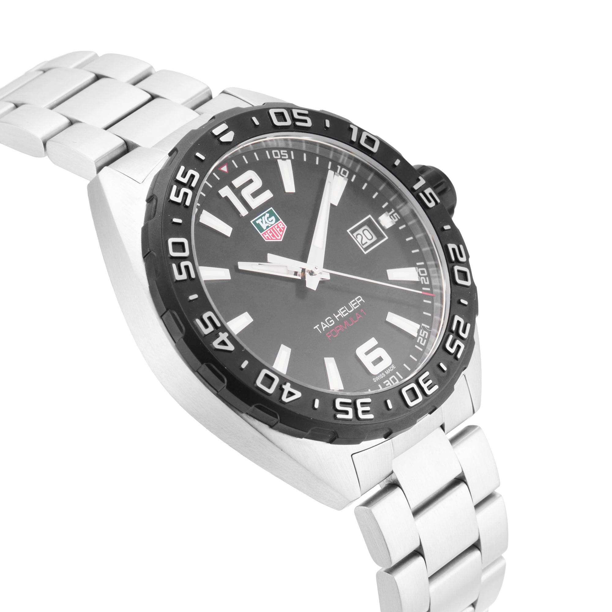 Pre-Owned TAG Heuer Formula 1 Date 41mm Stainless Steel Pre-Owned TAG Heuer Formula 1 Date 41mm Stainless Steel