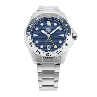 Pre-Owned TAG Heuer Aquaracer Professional 300 GMT 43mm Stainless Steel