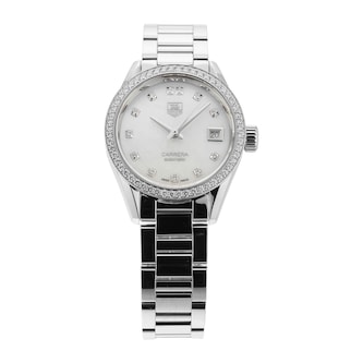 Pre-Owned TAG Heuer Carrera 28mm Stainless Steel