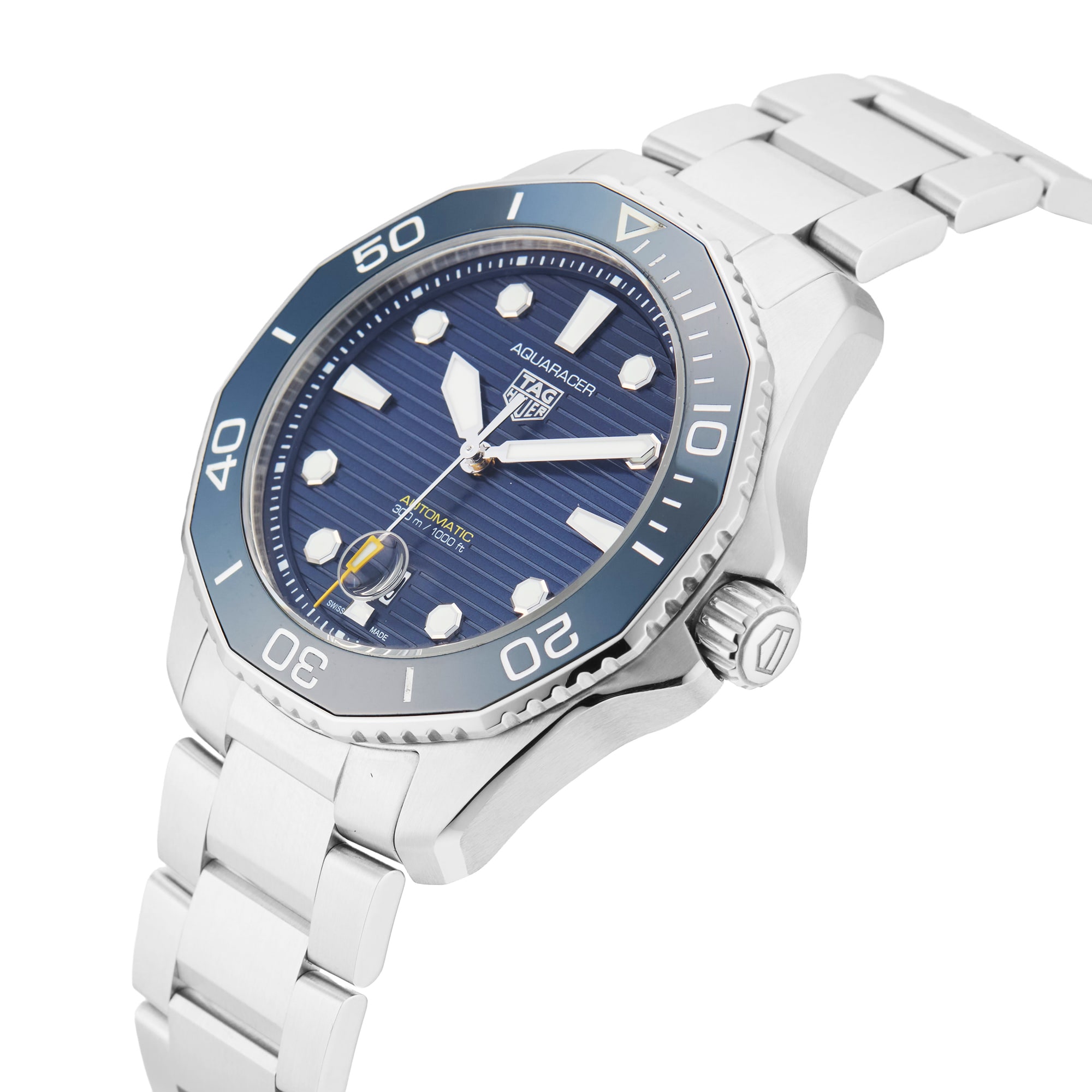 Pre-Owned TAG Heuer Aquaracer Pofessional 300 Date 43mm Stainless Steel Pre-Owned TAG Heuer Aquaracer Pofessional 300 Date 43mm Stainless Steel