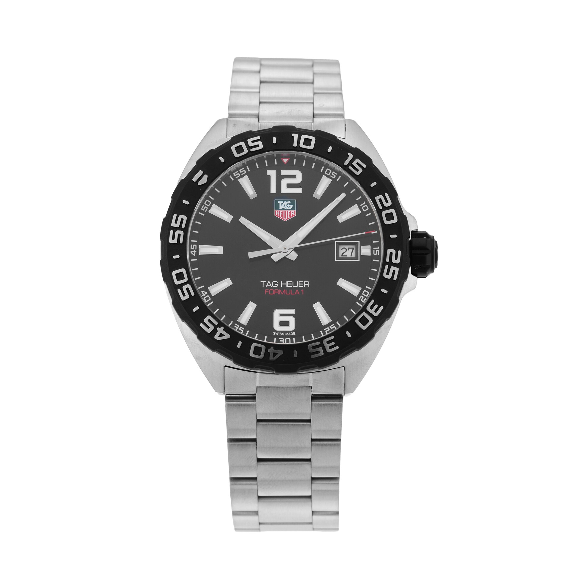 Pre-Owned TAG Heuer Formula 1 Date 41mm Stainless Steel Pre-Owned TAG Heuer Formula 1 Date 41mm Stainless Steel