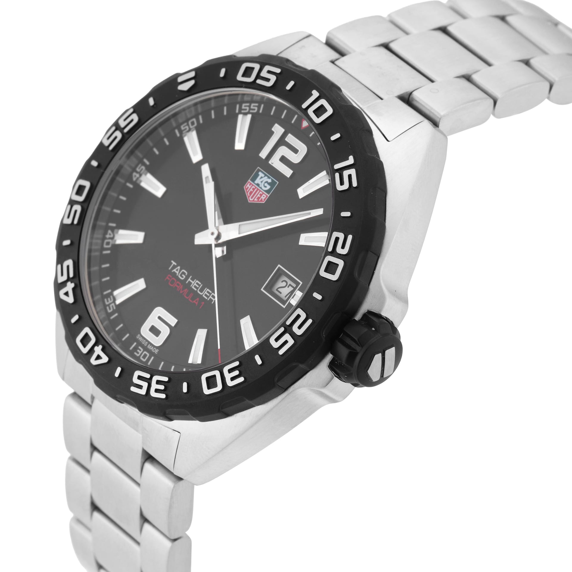 Pre-Owned TAG Heuer Formula 1 Date 41mm Stainless Steel Pre-Owned TAG Heuer Formula 1 Date 41mm Stainless Steel