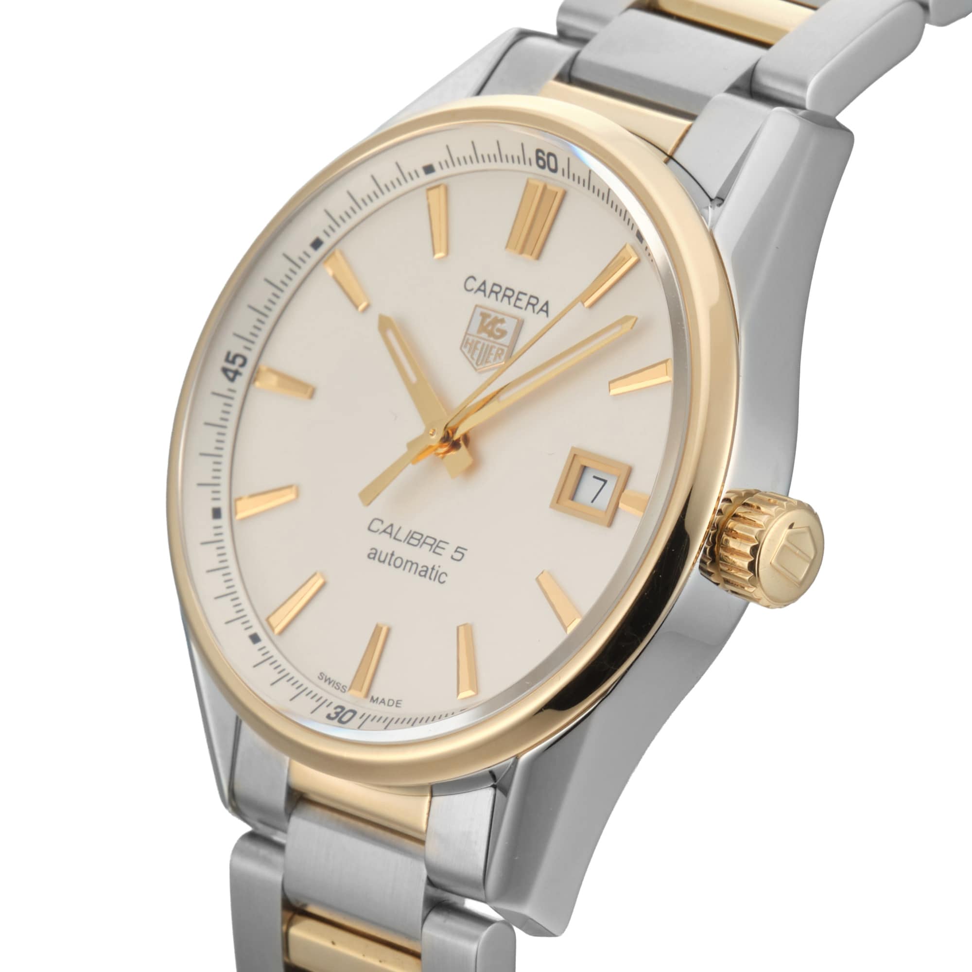 Pre-Owned TAG Heuer Carrera 39mm Stainless Steel WAR215B.BD0783 Pre-Owned TAG Heuer Carrera 39mm Stainless Steel WAR215B.BD0783