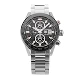 Pre-Owned TAG Heuer Carrera 43mm Stainless Steel and Ceramic
