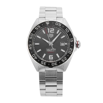 Pre-Owned TAG Heuer Formula 1 Date Automatic 43mm Stainless Steel