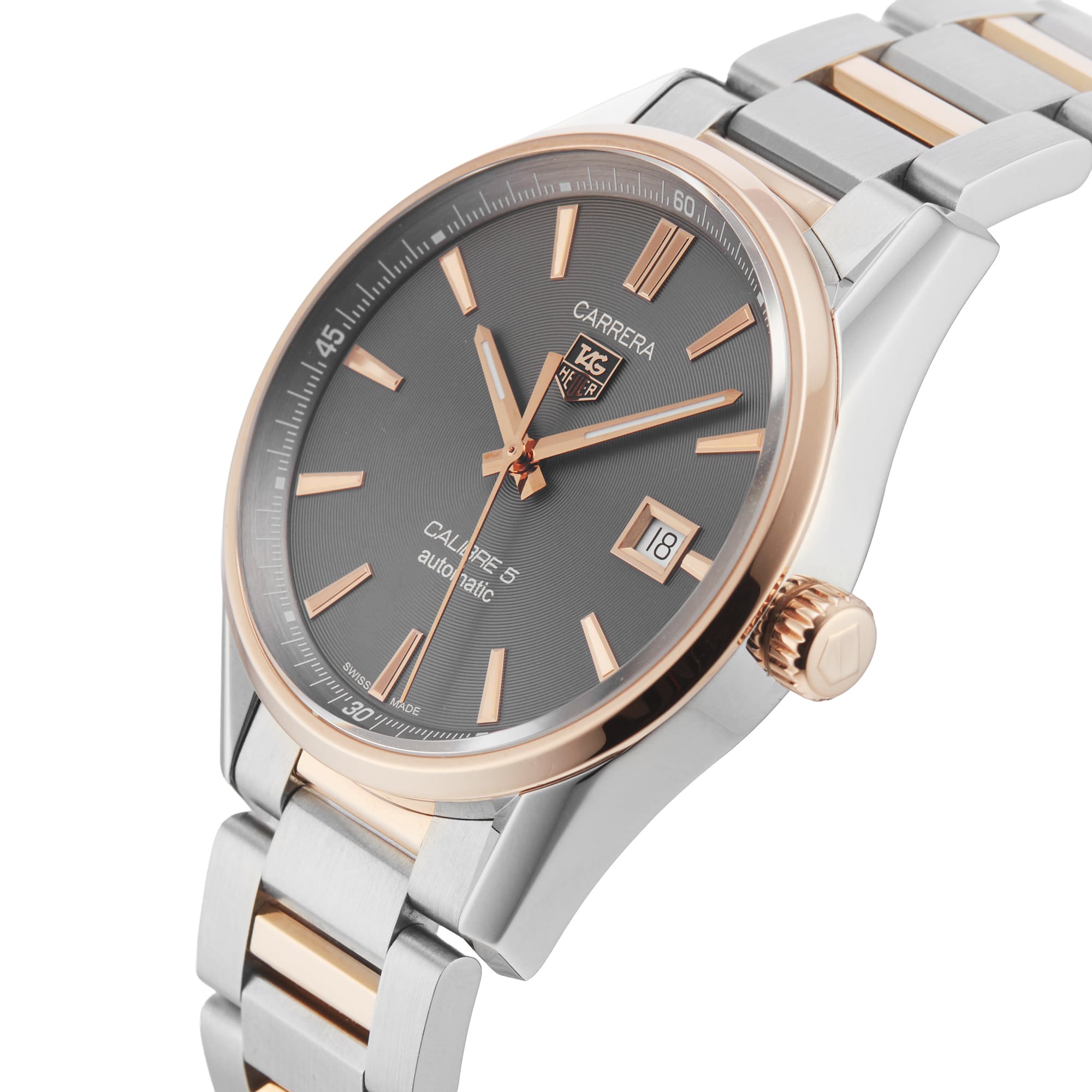 Pre-Owned TAG Heuer Carrera 39mm Stainless Steel Pre-Owned TAG Heuer Carrera 39mm Stainless Steel