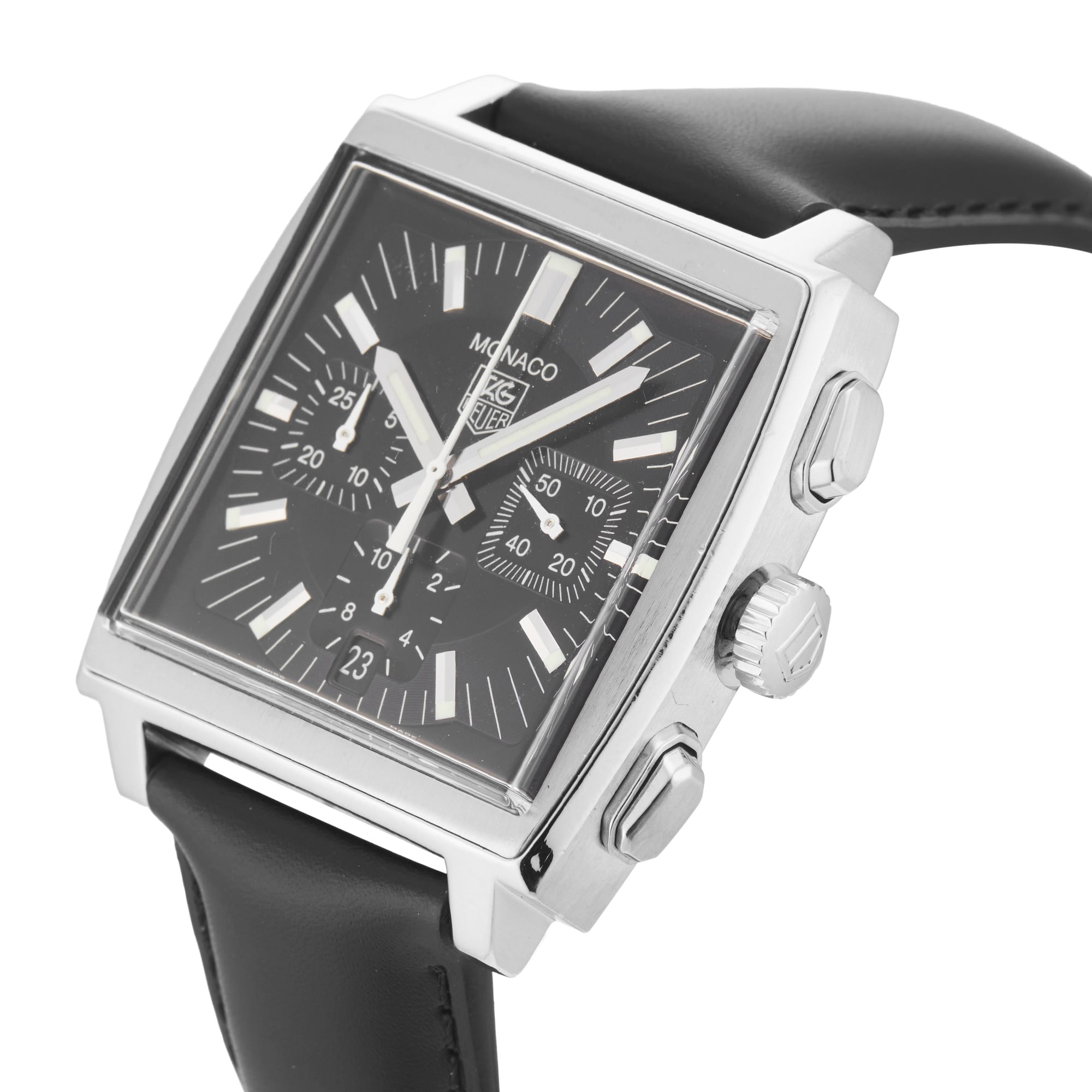 Pre-Owned TAG Heuer Monaco 38mm Stainless Steel