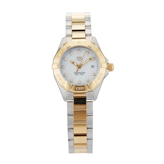 Pre-Owned TAG Heuer Aquaracer Date 27mm Stainless Steel Pre-Owned TAG Heuer Aquaracer Date 27mm Stainless Steel