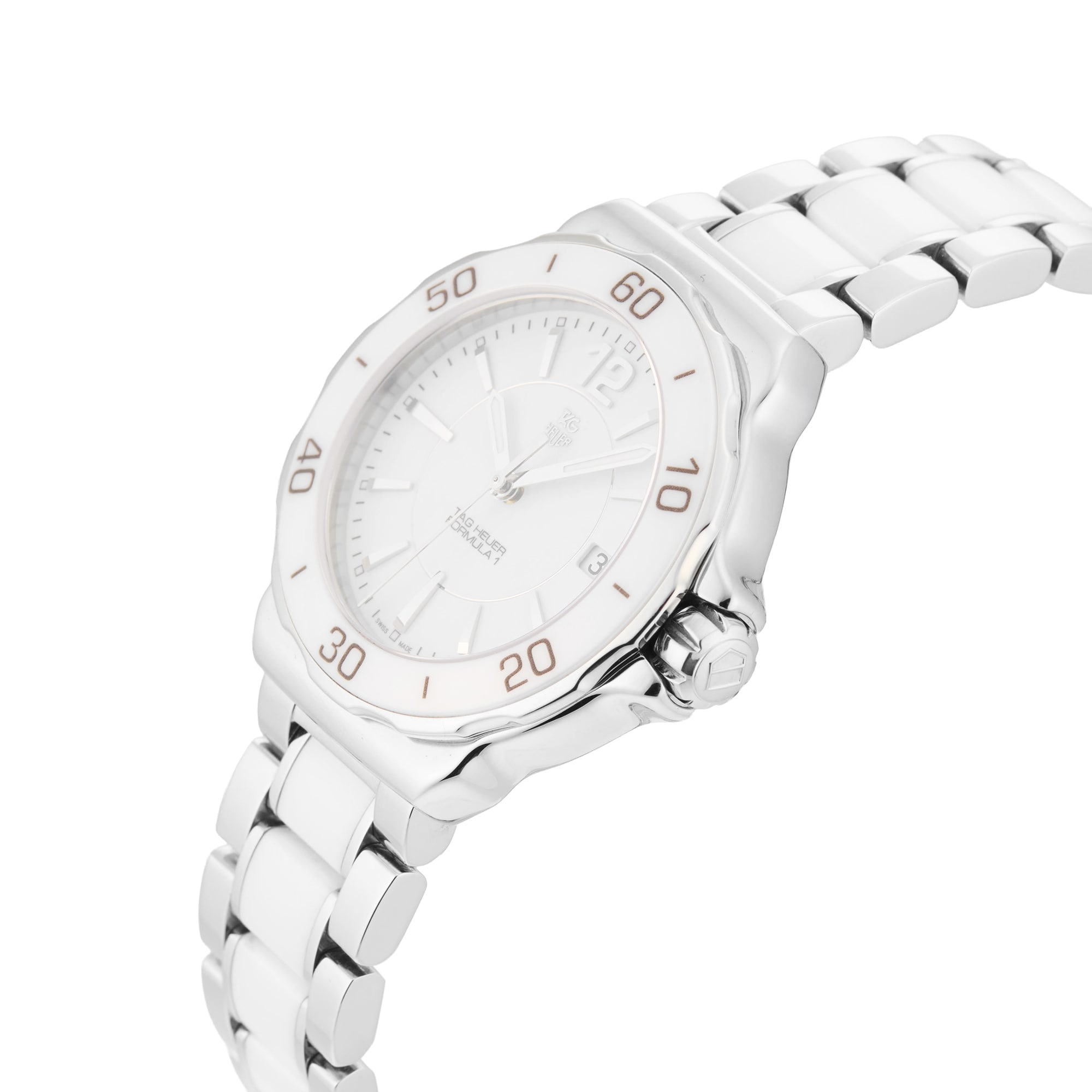 Pre-Owned TAG Heuer Formula 1 37mm Stainless Steel and Ceramic Pre-Owned TAG Heuer Formula 1 37mm Stainless Steel and Ceramic